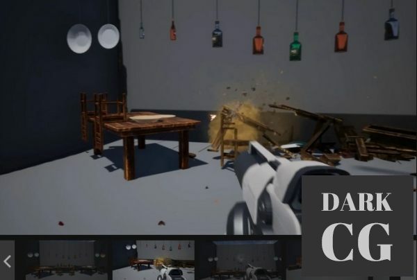 Unreal Engine Marketplace Destructible Props