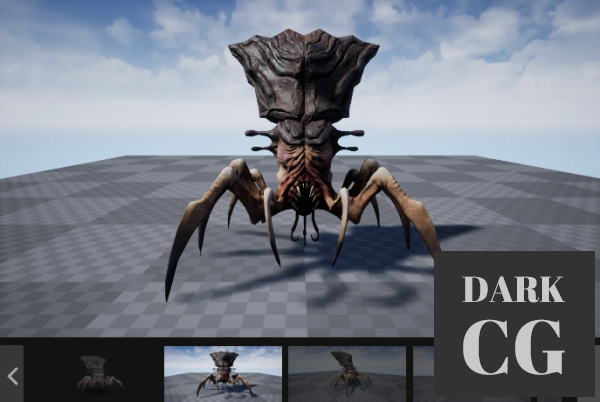 Unreal Engine Marketplace Arachnid