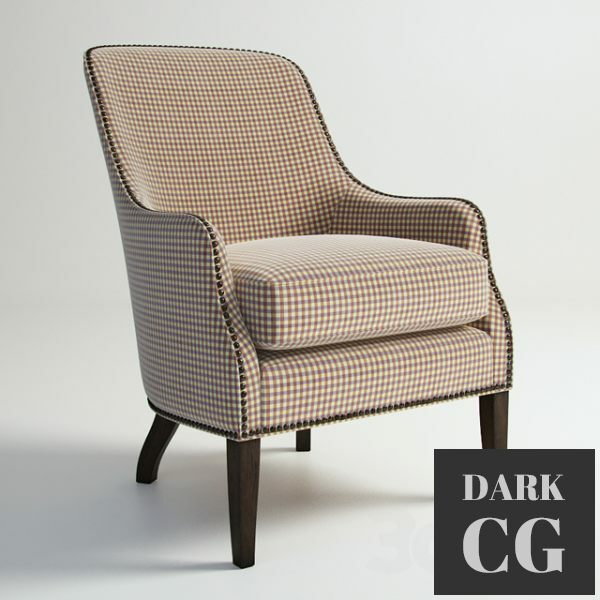 3D Model Century Furniture Vale Chair 11 759