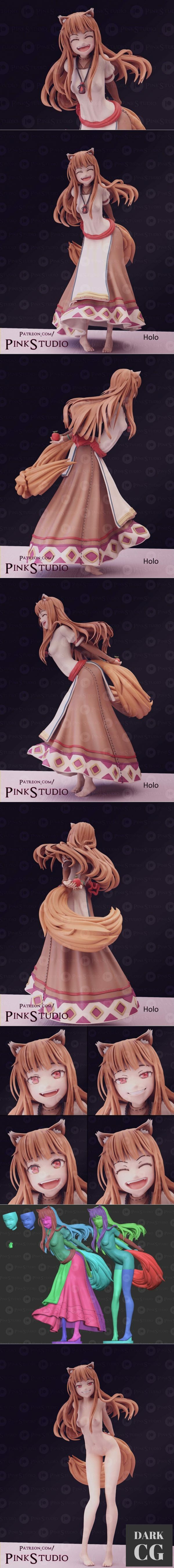 3D Model Holo spice and wolf