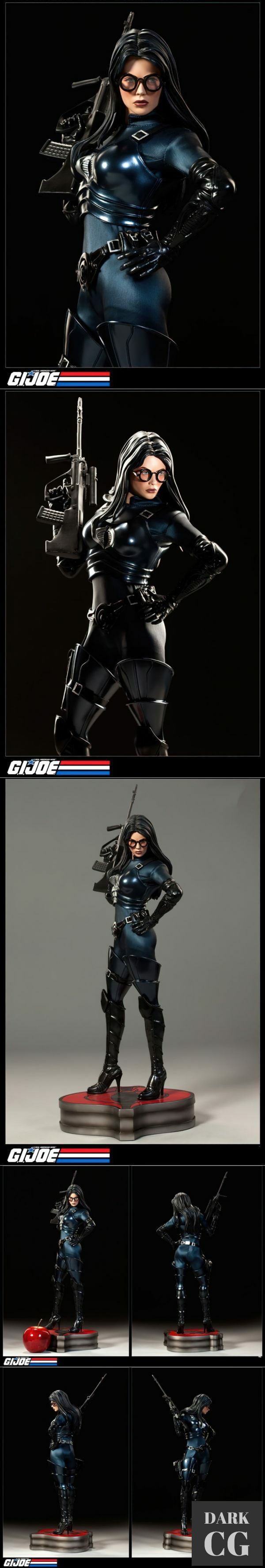 3D Model G I Joe Baroness