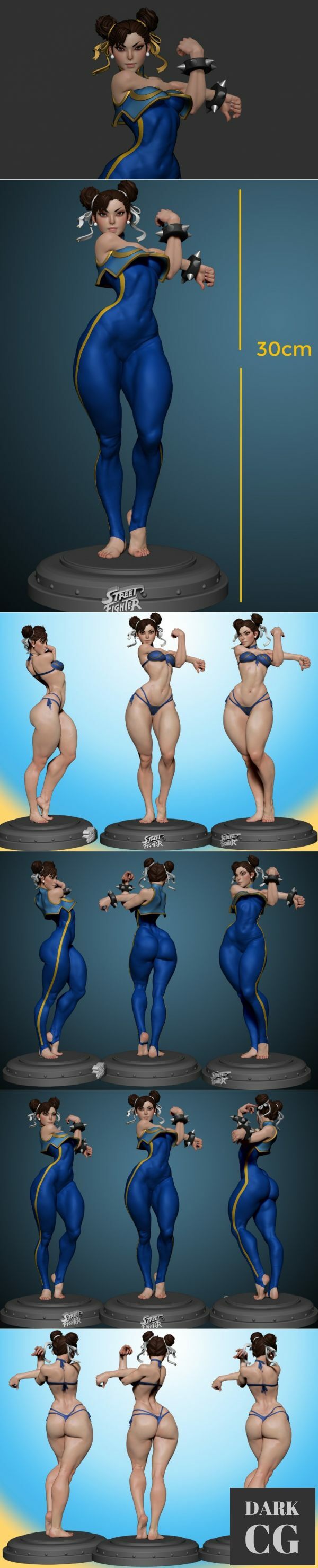 3D Model Chun Li