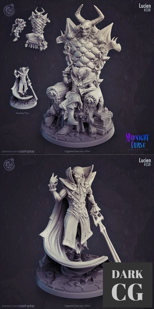 3D Model Lucien 3D Print