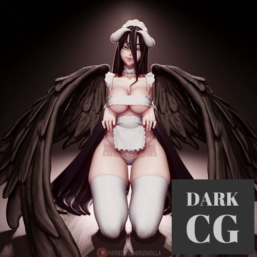 3D Model Maid Albedo 3D Print