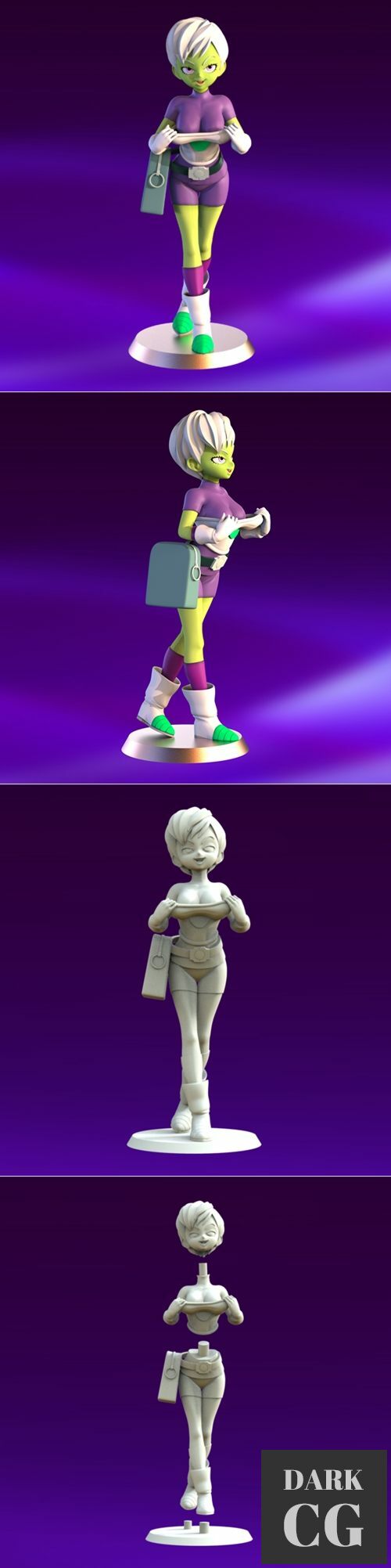 3D Model Sexy Chirai 3D Print