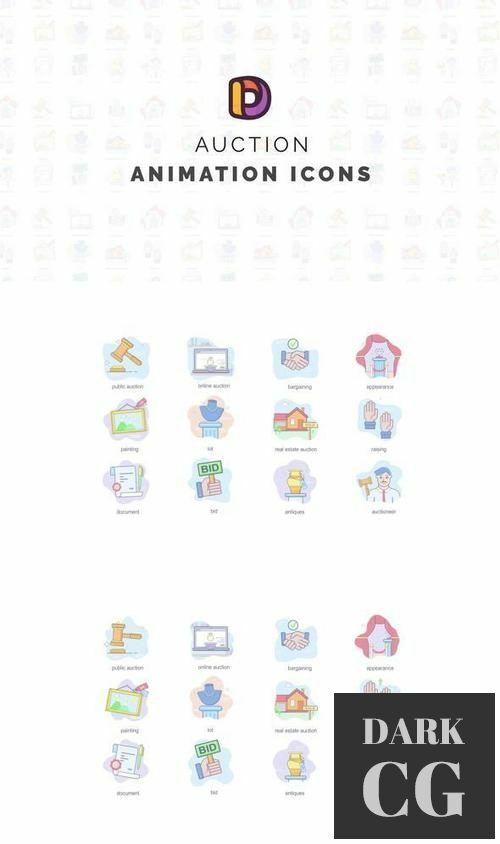 Online shopping Animation Icons 34760723