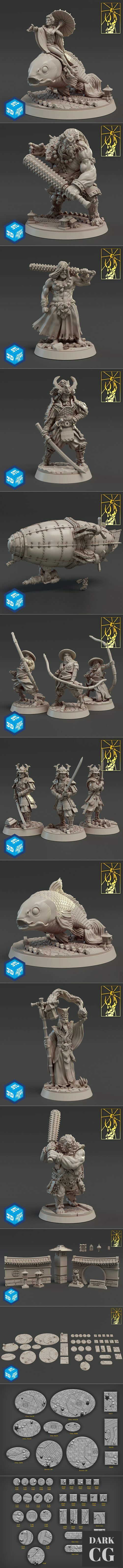 3D Model Dragon Empire December release 3D Print