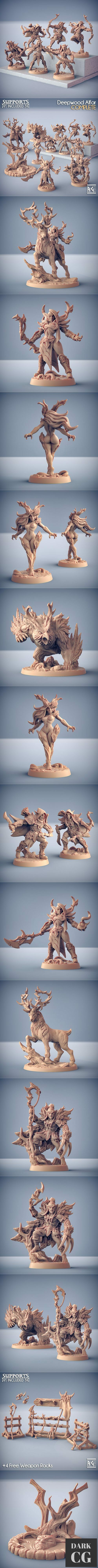 Deepwood Alfar – 3D Print