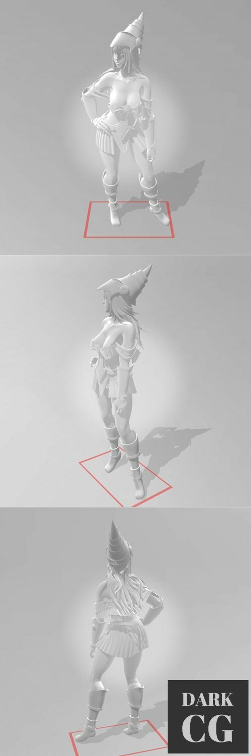 Sexy Mage – 3D Print