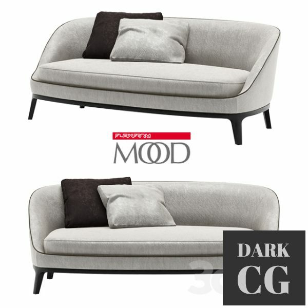 3D Model FLEXFORM Dragonfly Sofa