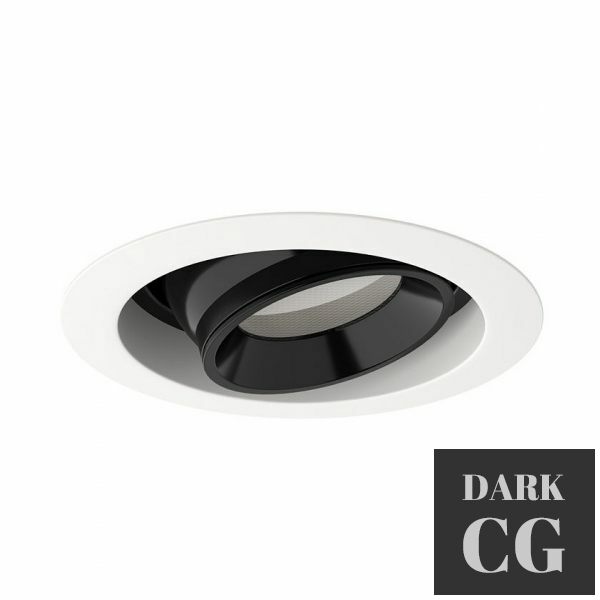 3D Model Came 2 7 Recessed Downlight by Luce Light