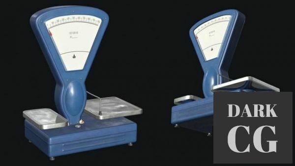 3D Model Soviet scales