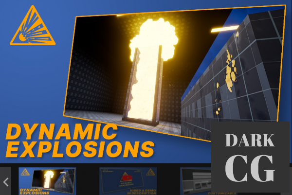 Unreal Engine Marketplace Dynamic Explosions
