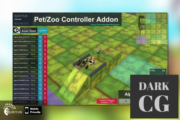 Unity Asset PetZoo Addon