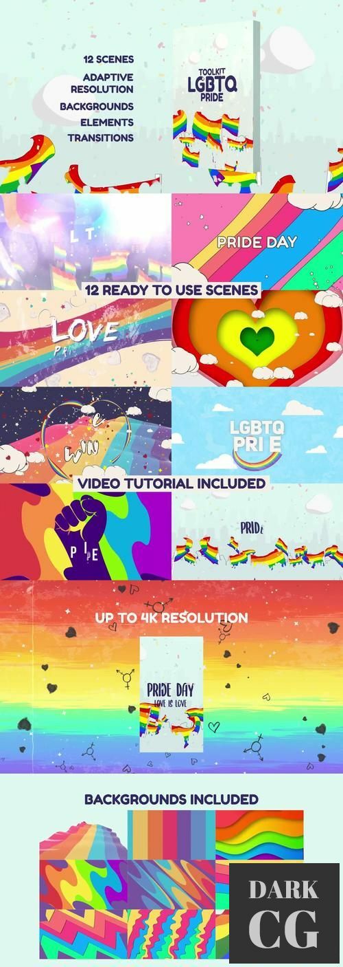 MotionArray LGBTQ Pride Toolkit 611180