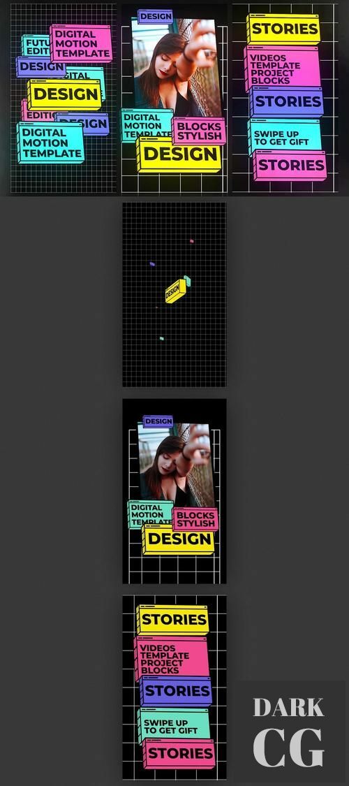 MotionArray – Hype Typography Stories 957149