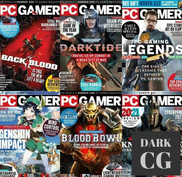 PC Gamer UK – Full Year 2021 Collection (True PDF)