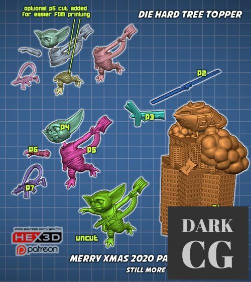 3D Model Dr Grogu Cenobite 3D Print