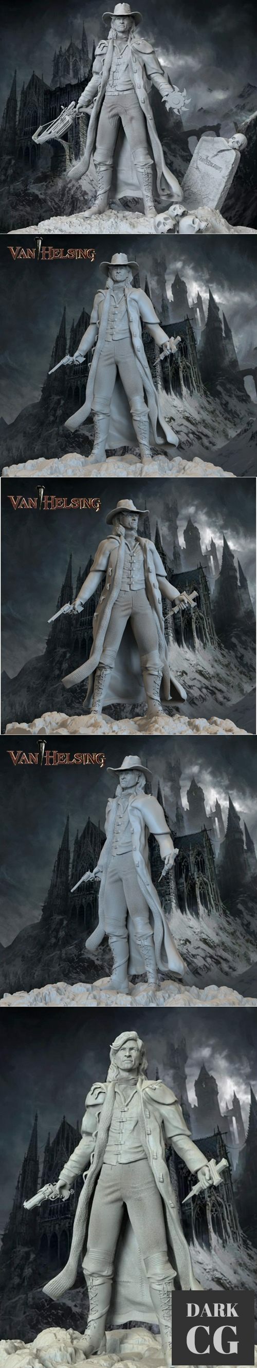 3D Model Van Helsing 3D Print