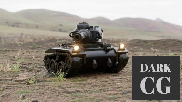 Create and Animate Tank Machine in Blender 2 93