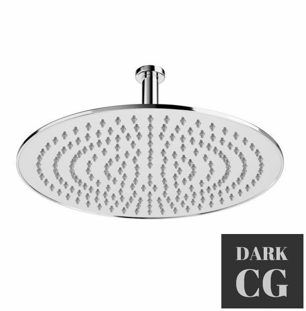 3D Model Ceiling Round Rain Shower Head 306 and 356 mm by Laufen