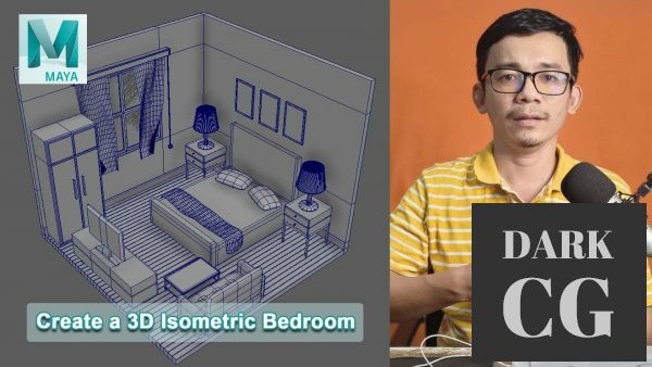 Maya Tutorial Create a 3D Isometric Bedroom