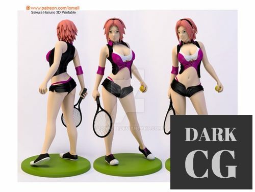 3D Model Hanuro Sakura 3D Print