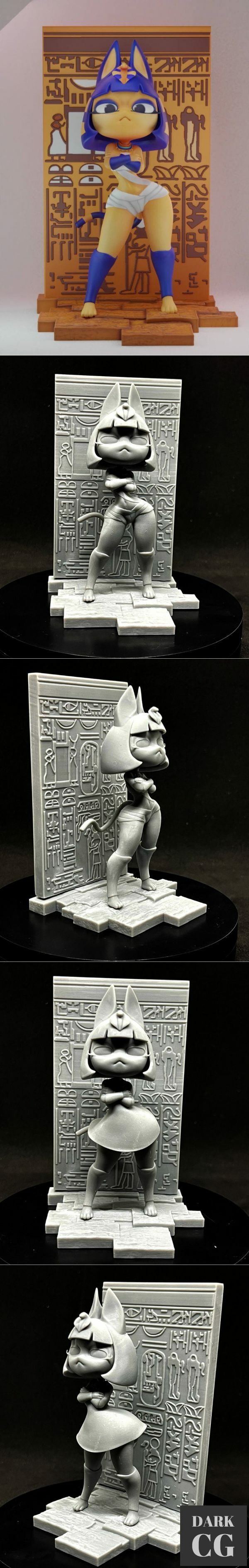 3D Model Ankha Animal Crossing