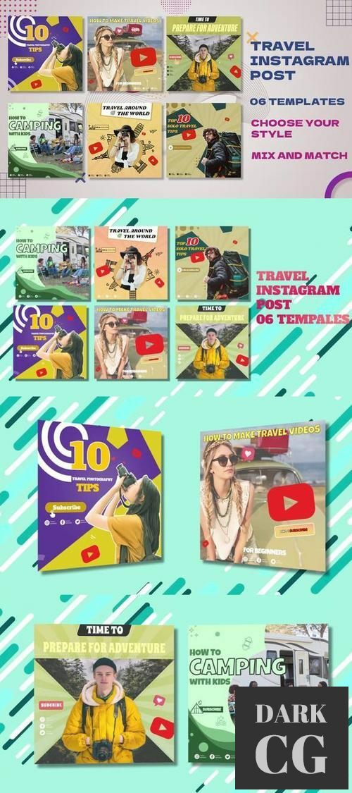 Travel Instagram Post Promo V80 34831597