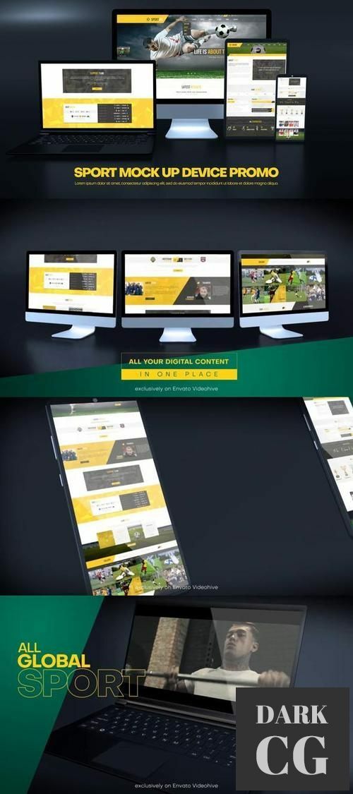 Sport Mockup Device Promo 34745150