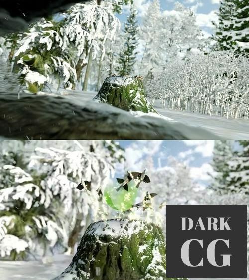 Winter Forest Nature Logo 29985870