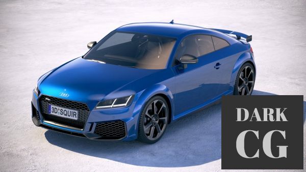 3D Model Audi TTRS Coupe 2020