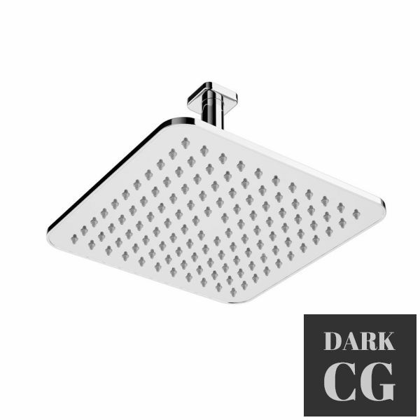 3D Model Ceiling Square Rain Shower Head 202 and 242 mm by Laufen