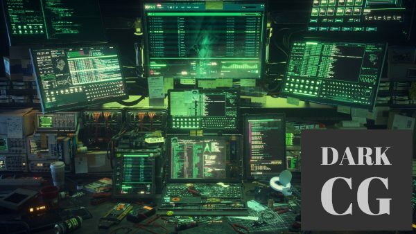 Hacking Workspace C4d and Octane 3D model