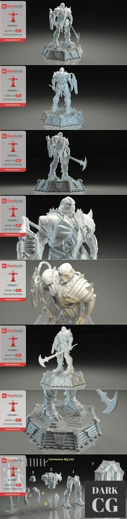 Transformers 5 Megatron – 3D Print