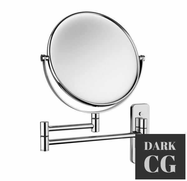 3D Model D Code Cosmetic Mirror by Duravit