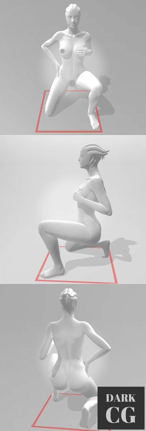 3D Model Liara 3D Print