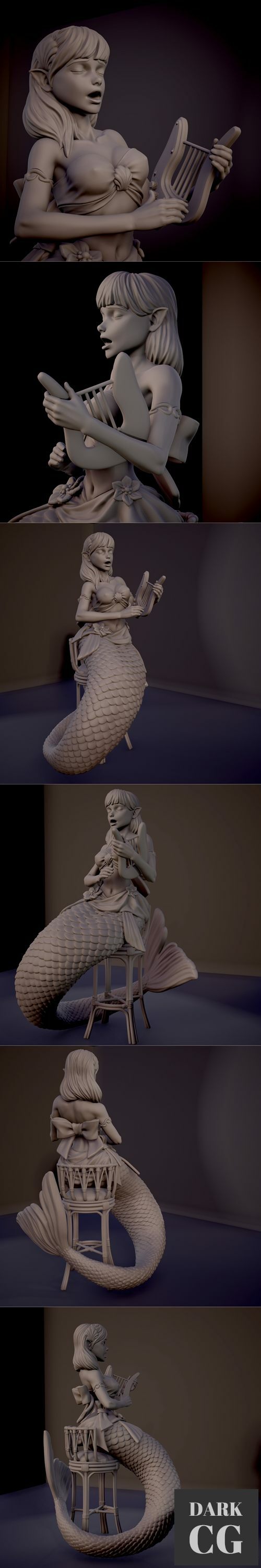 Busking Siren – 3D Print