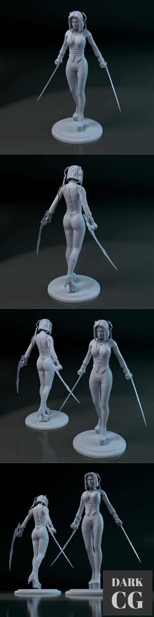 3D Model BloodRayne 3D Print