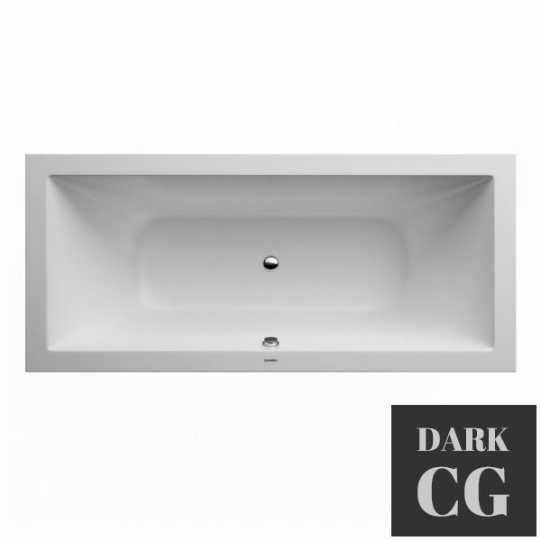 DuraSquare Bathtub by Duravit