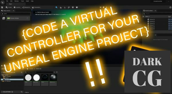 Create a Virtual Controller for your Unreal Engine project