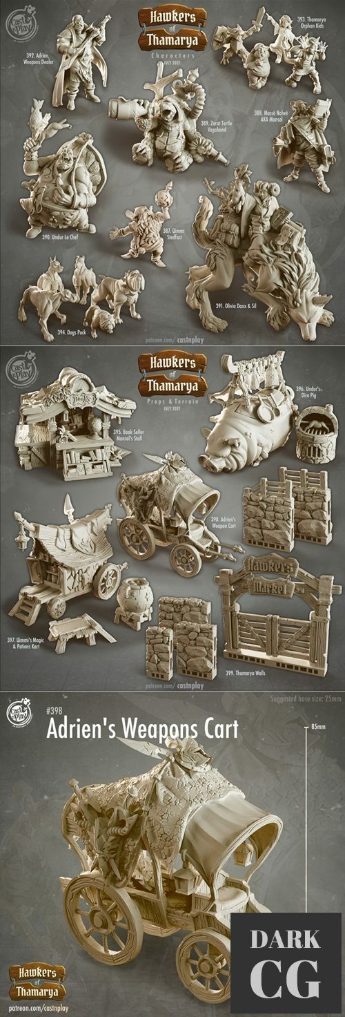 Adrien’s Weapon Cart – 3D Print
