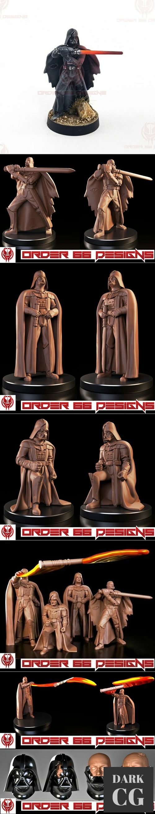 3D Model The Chosen One Entire Collection 3D Print