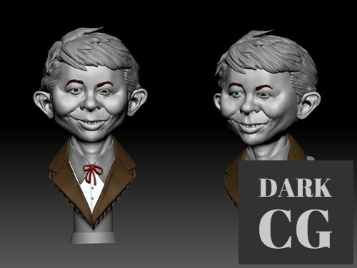 Alfred Neuman Busto – 3D Print