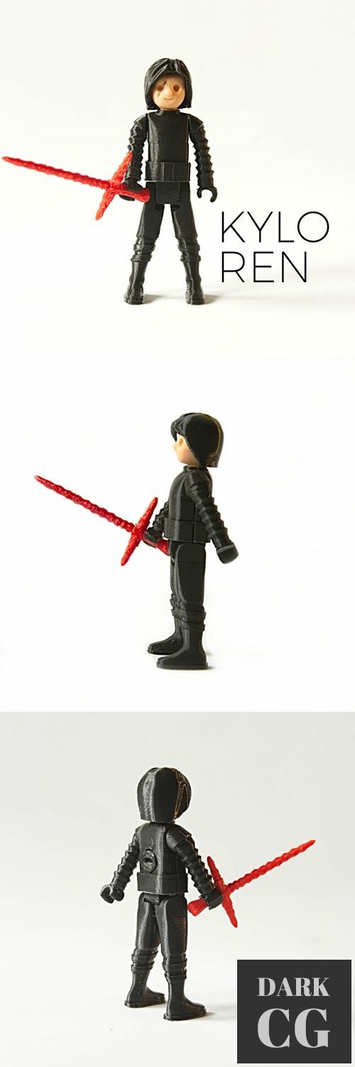 3D Model Kylo Ren 3D Print