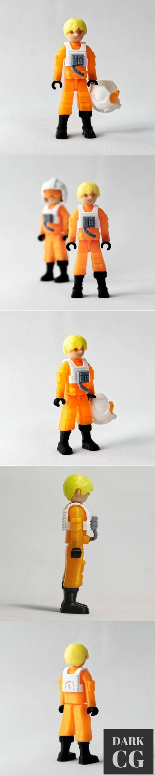 X-Wing Pilot – 3D Print