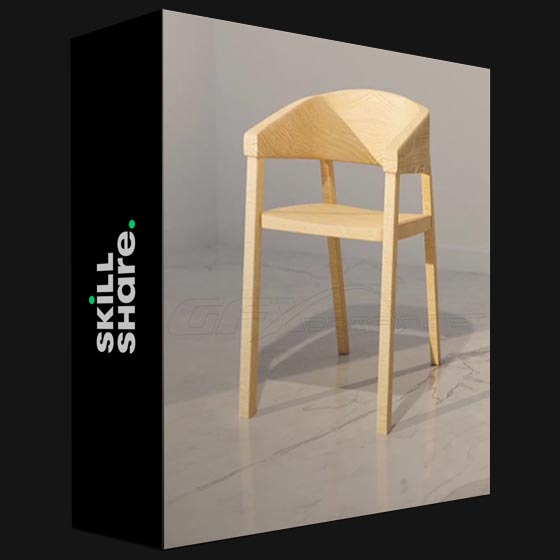 Skillshare Blender 3D Easy Realistic Chair Scene