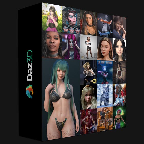 DAZ3D Poser Bundle 2 November 2021