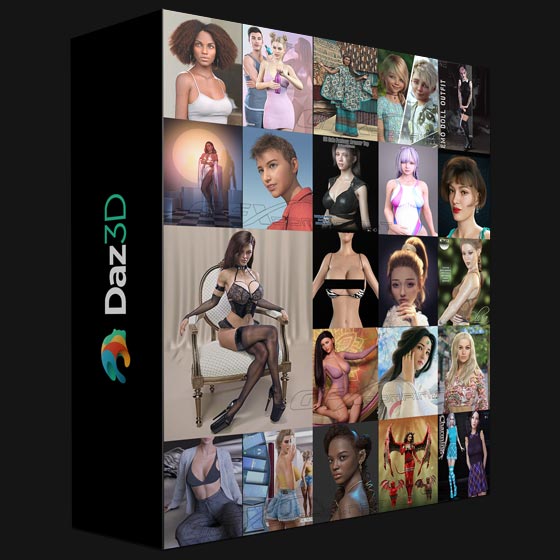 DAZ3D Poser Bundle 3 November 2021