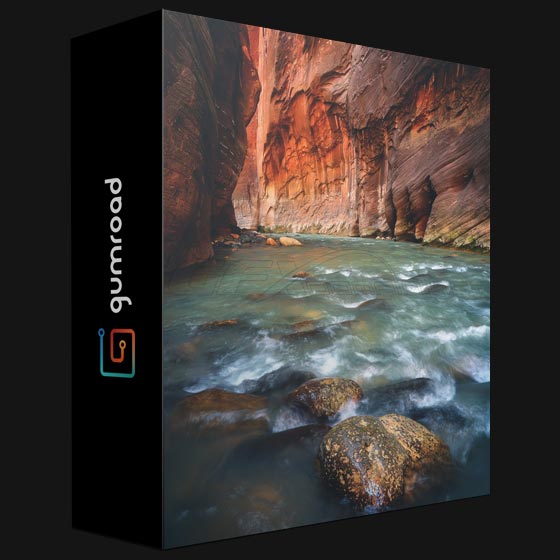 Gumroad Unlock the Power of Lightroom Range Masks to Create Powerful Landscape Photos By Mark Denney